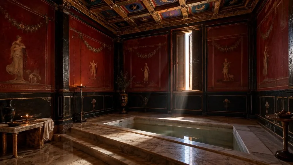 Doria Pamphilj: Bath of Diana & Secret Rooms